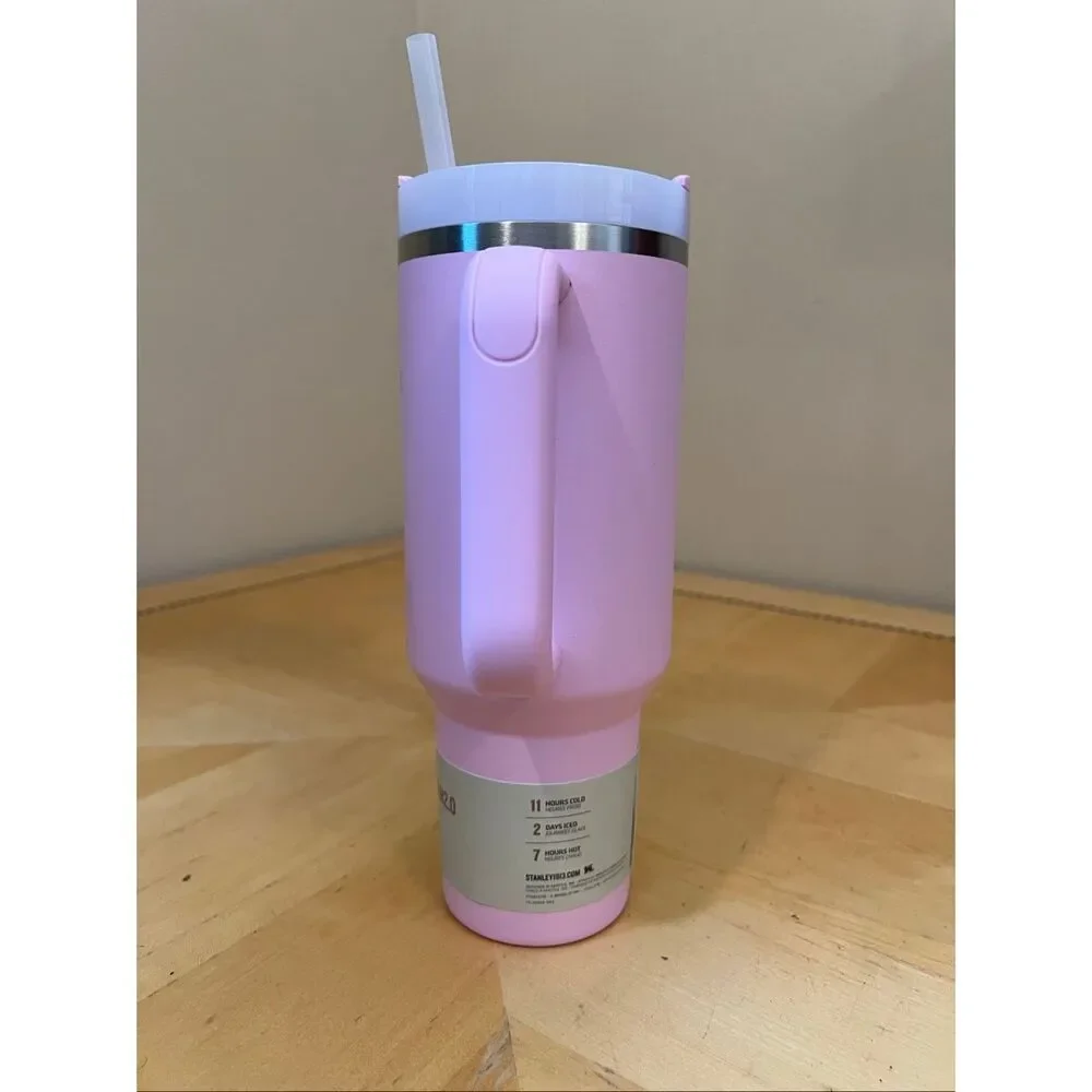 Stanley Quencher H2.0 FlowState Tumbler Cherry Blossom 40 oz - Picture 2 of 6